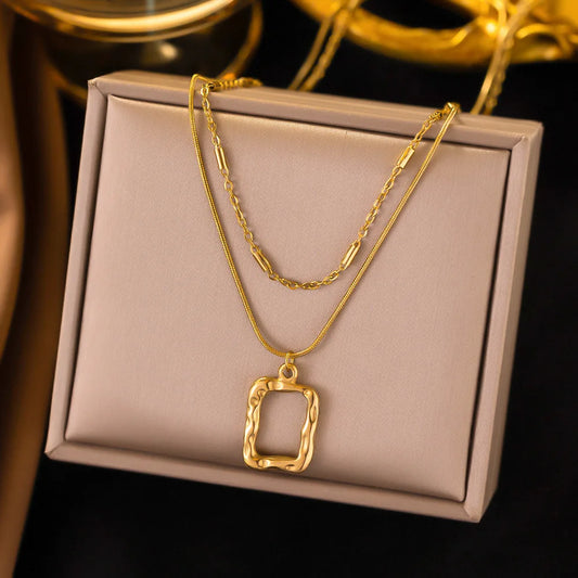 18K Gold-Plated Fashion Chain Necklace